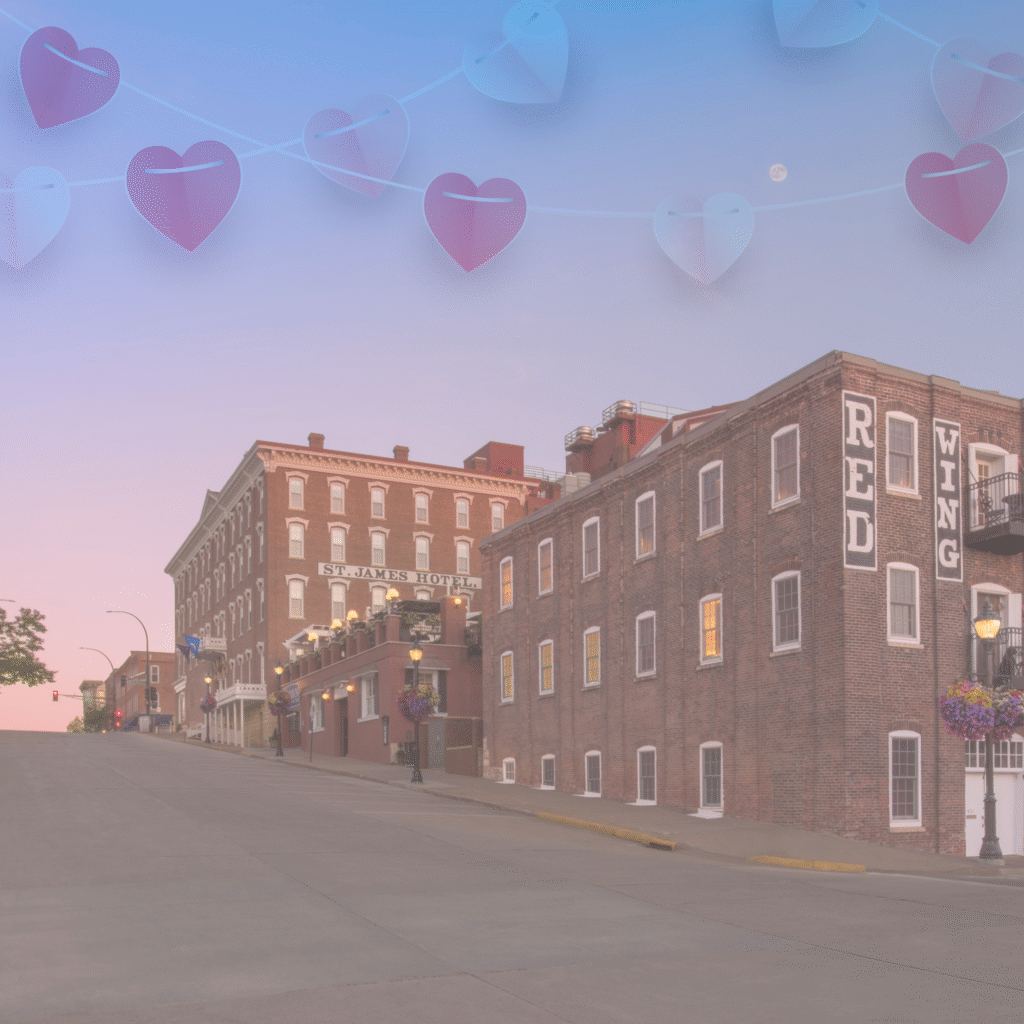 Downtown, St James Hotel, Fall in love with red wing