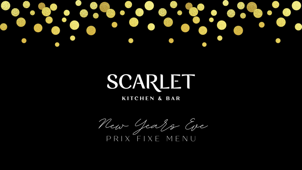 NYE Prix Fixe at Scarlet