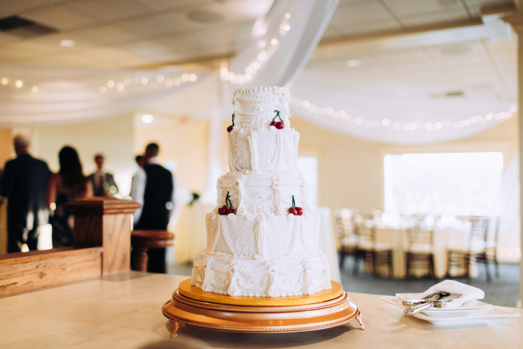 Baker's Table Wedding Cake at St. James Hotel