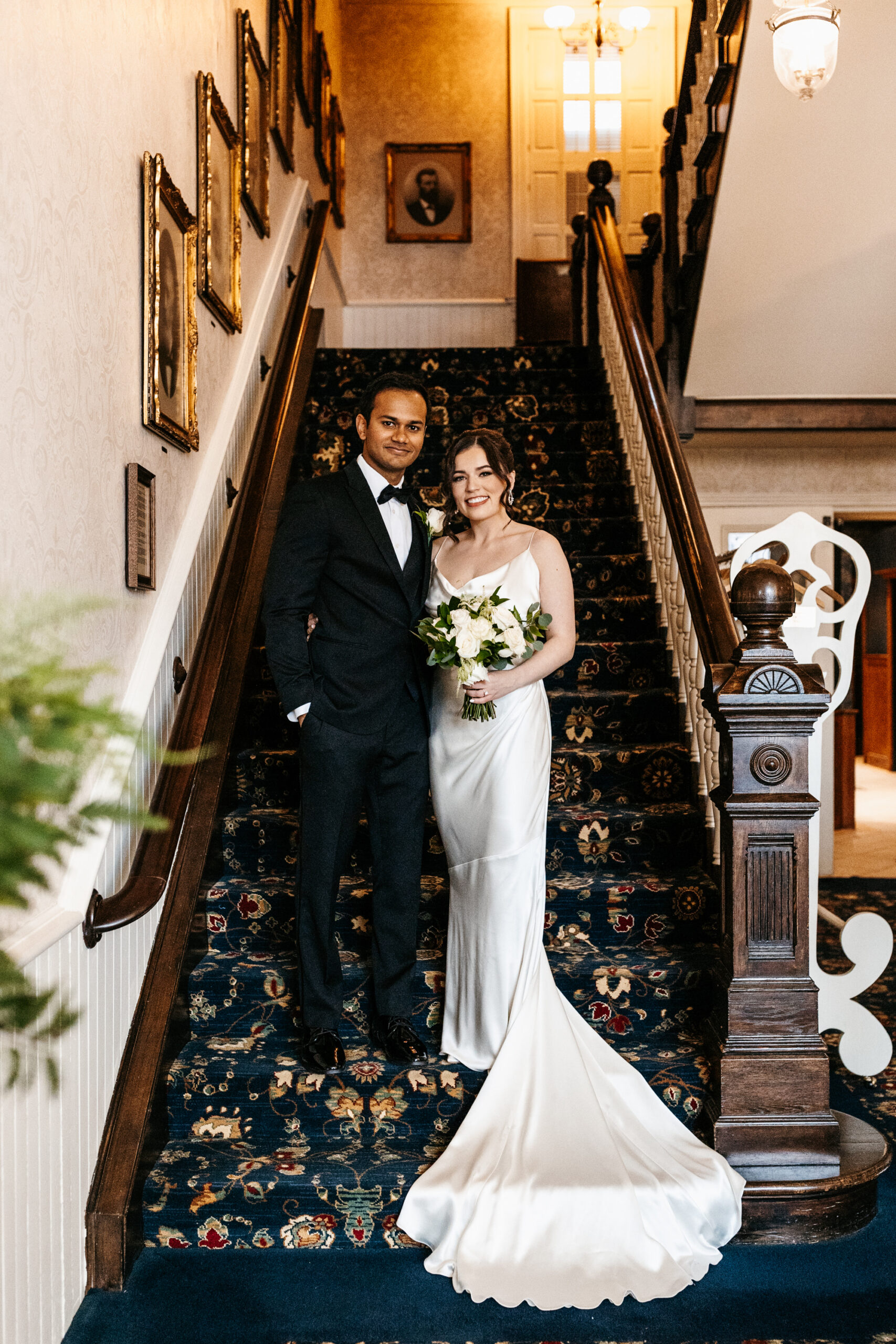 St. James Hotel Wedding - Grand Stair Case