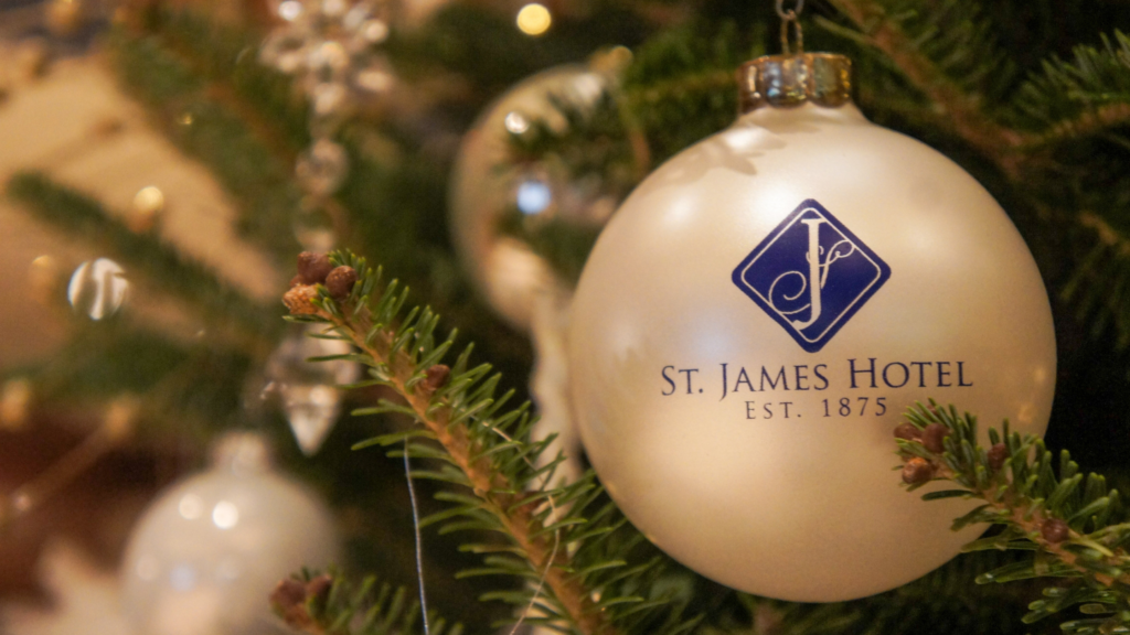 Holidays at St. James Hotel, Red Wing, Minnesota