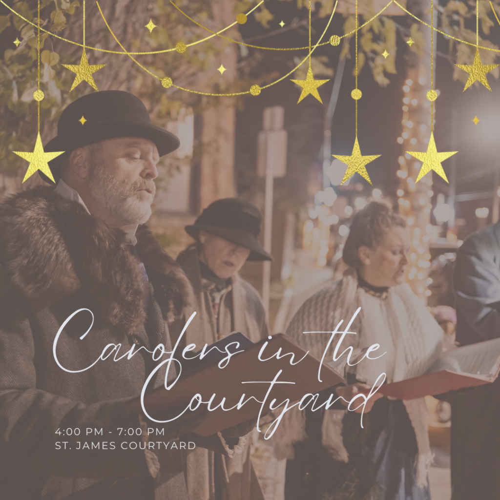 Carolers singing