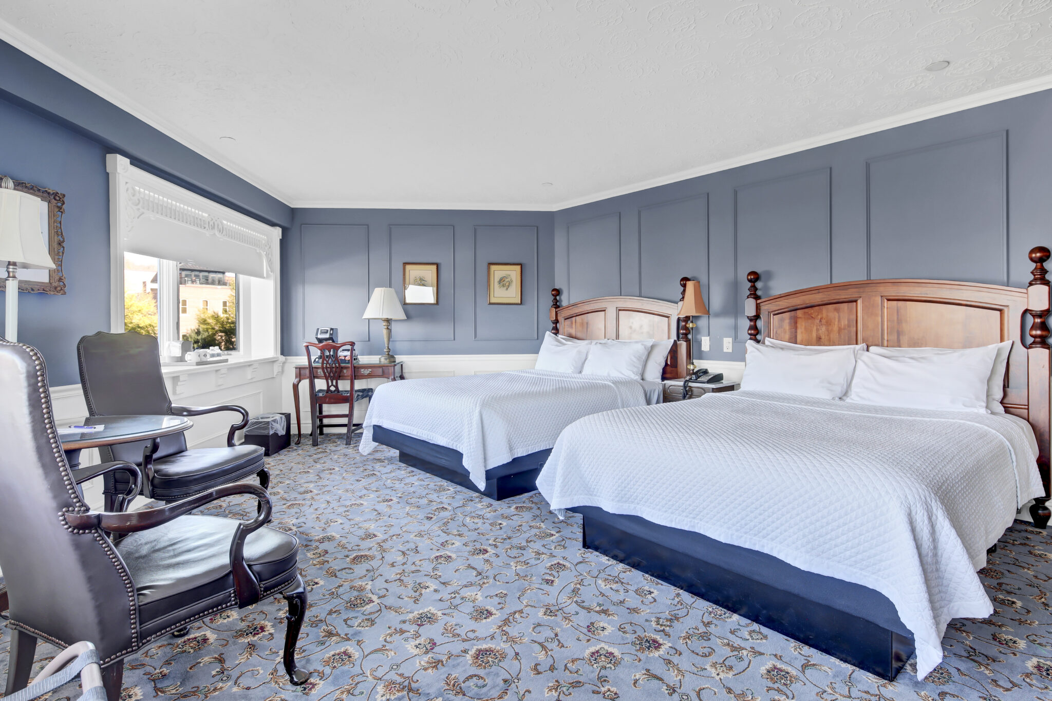 Double queen riverside room at the st. james hotel