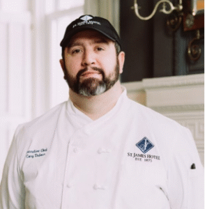 chef in uniform